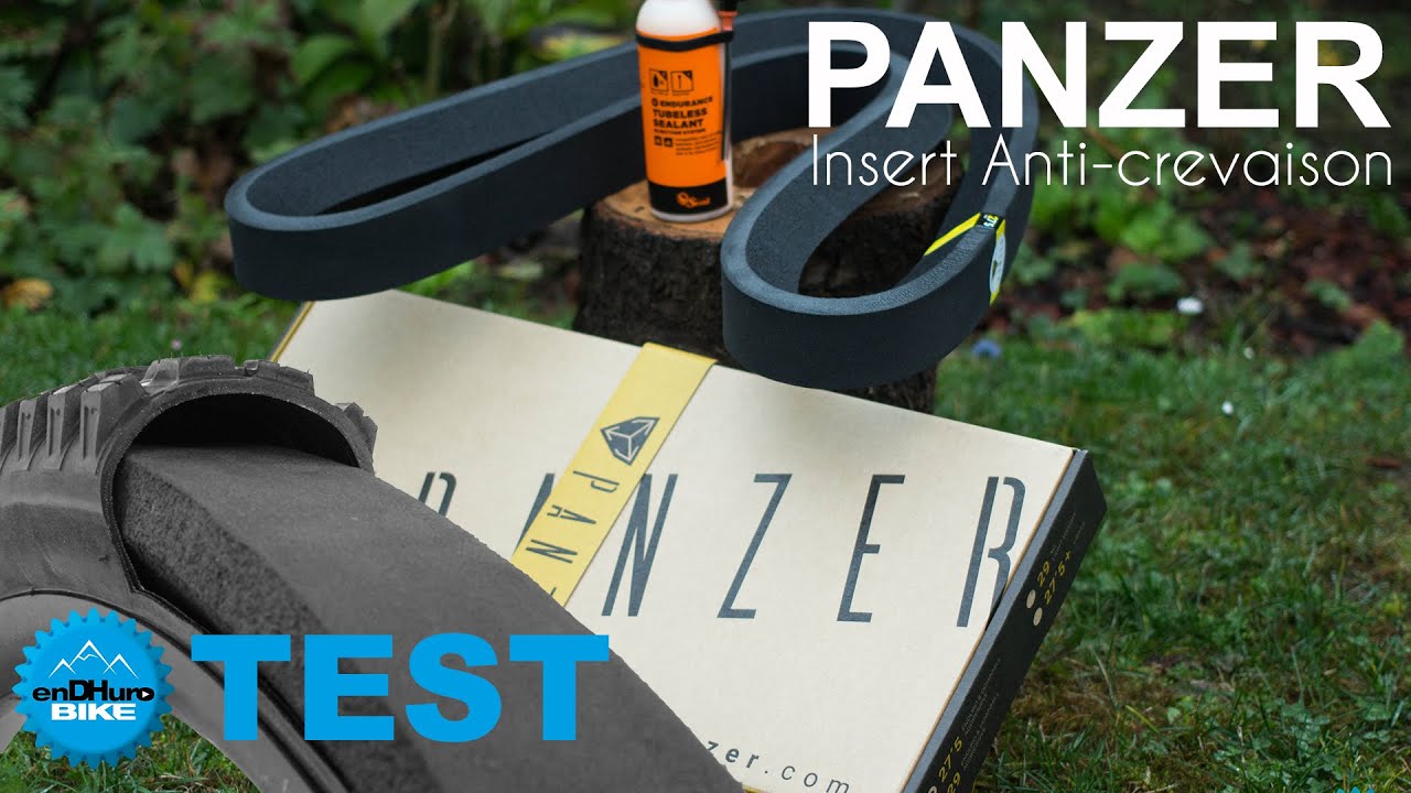 Test insert PANZER mousse Anti-Pincement VTT - Une Solution contre les crevaisons?