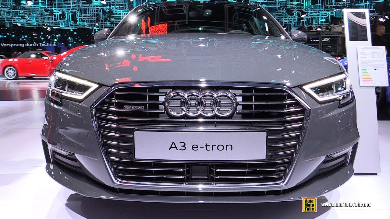 2018 Audi A3 e-Tron - Exterior and Interior Walkaround - 2017 Frankfurt Auto Show