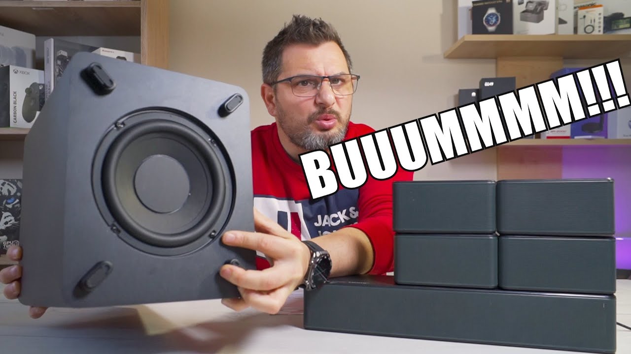 Ez már termekbe való! 100ezer alatt! 7.1 Atmos! Ultimea Poseidon D80 BOOM