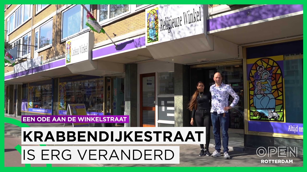 De Krabbendijkestraat in Pendrecht van criminele, naar gezellige straat | ODE AAN DE WINKELSTRAAT