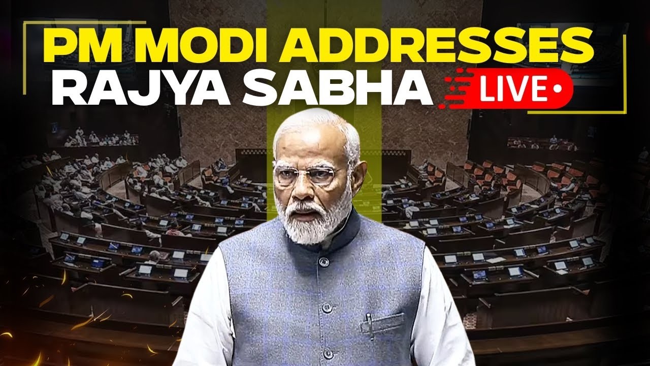 Rajya Sabha LIVE: PM Modi speaks in the Rajya Sabha during the farewell of retiring MPs | Sansad