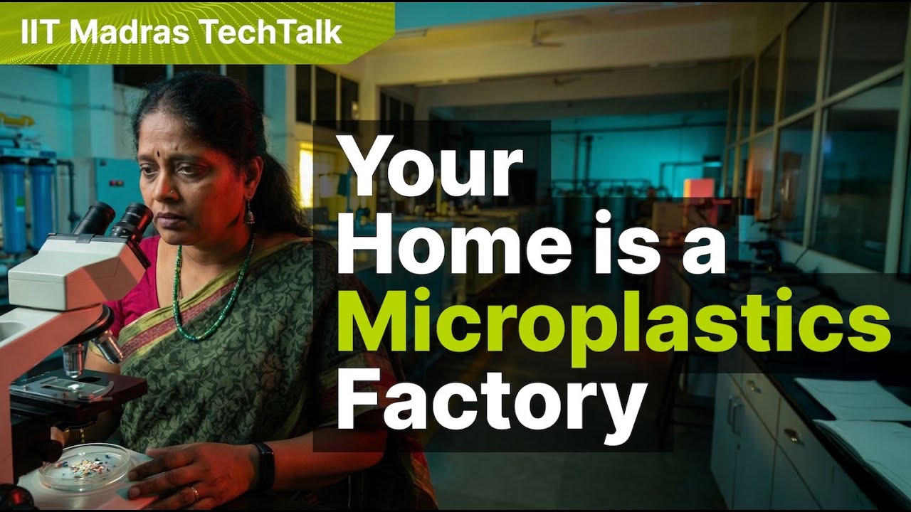 Your home, a microplastics factory? IIT Professor finds out.