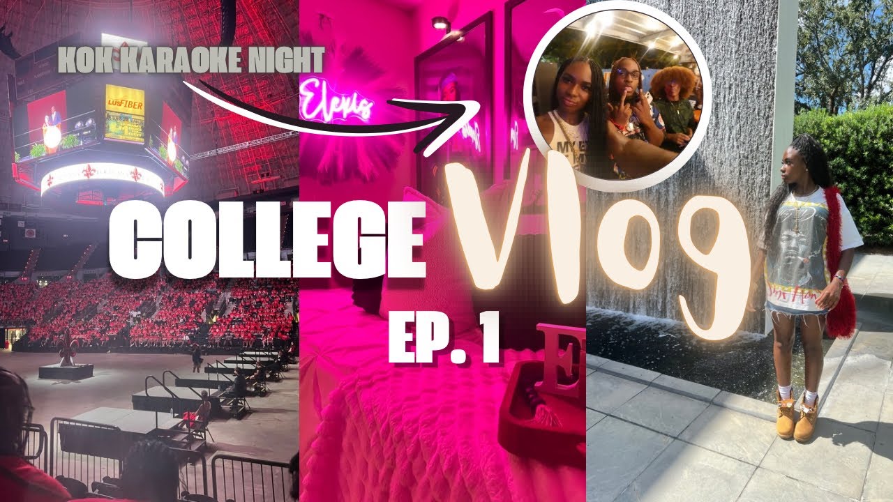 COLLEGE VLOG EPISODE 1| MOVE IN WITH ME | SUBR PRETTY WEDNESDAY | KOK & ROOFTOP NIGHT