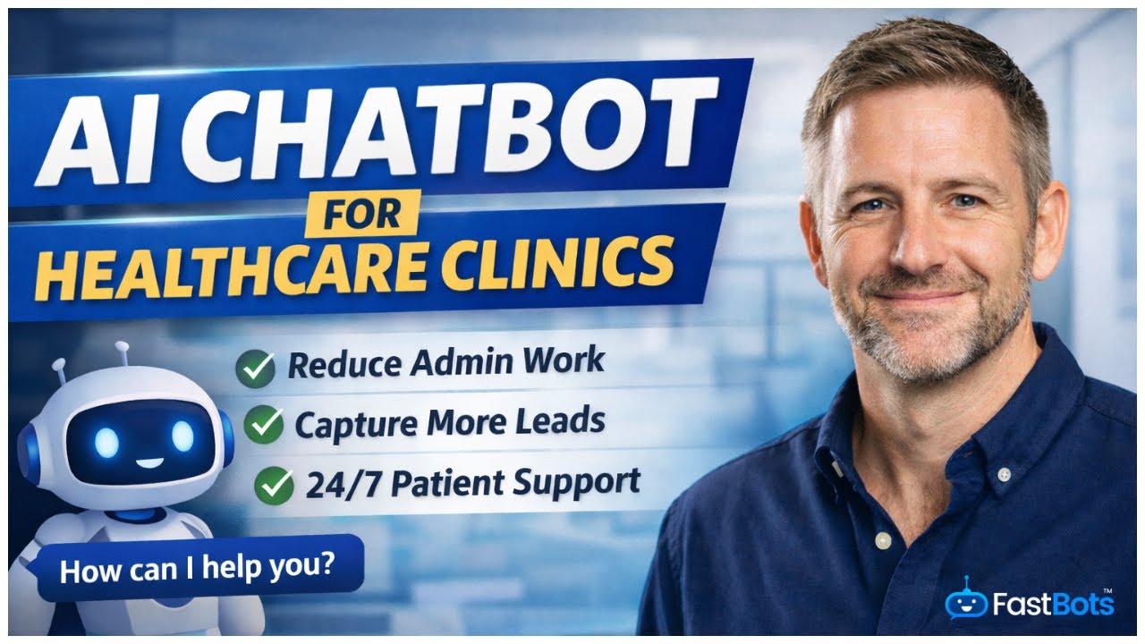 AI Chatbots for Healthcare Clinics | Reduce Admin Work & Improve Patient Experience
