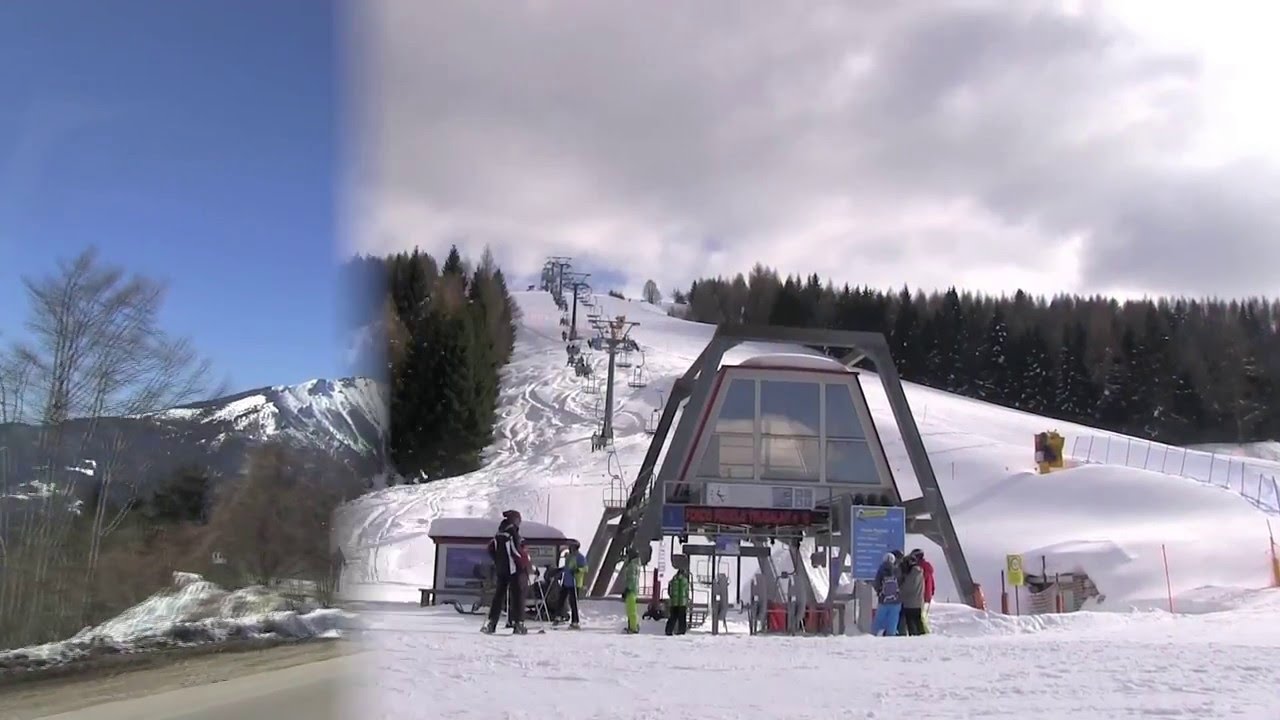 Trentino- Serrada di Folgaria -ciaspolata di Marzo- Canon Legria HFG10 -HD