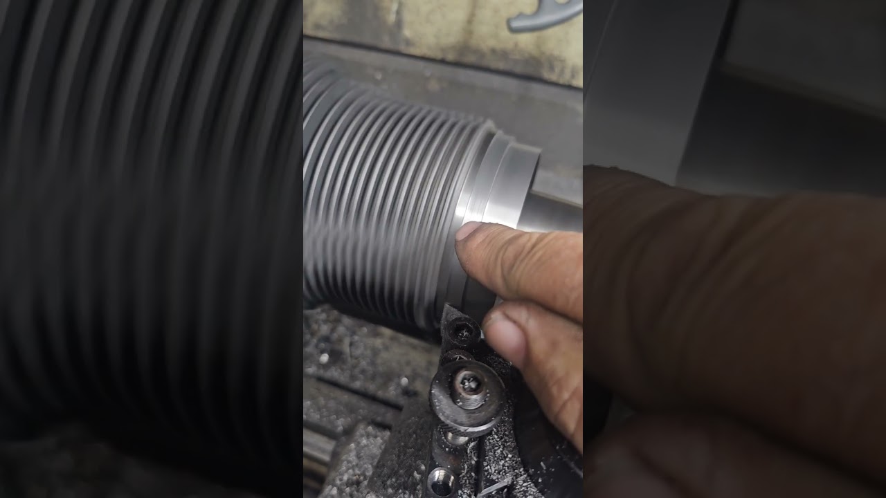 Trim barrels for compression. #machine #vw #automobile #volkswagen #lowbugget #aircooled 