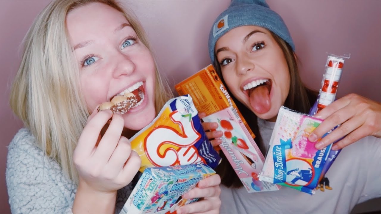 AMERICANS TRY GERMAN CANDY!!!