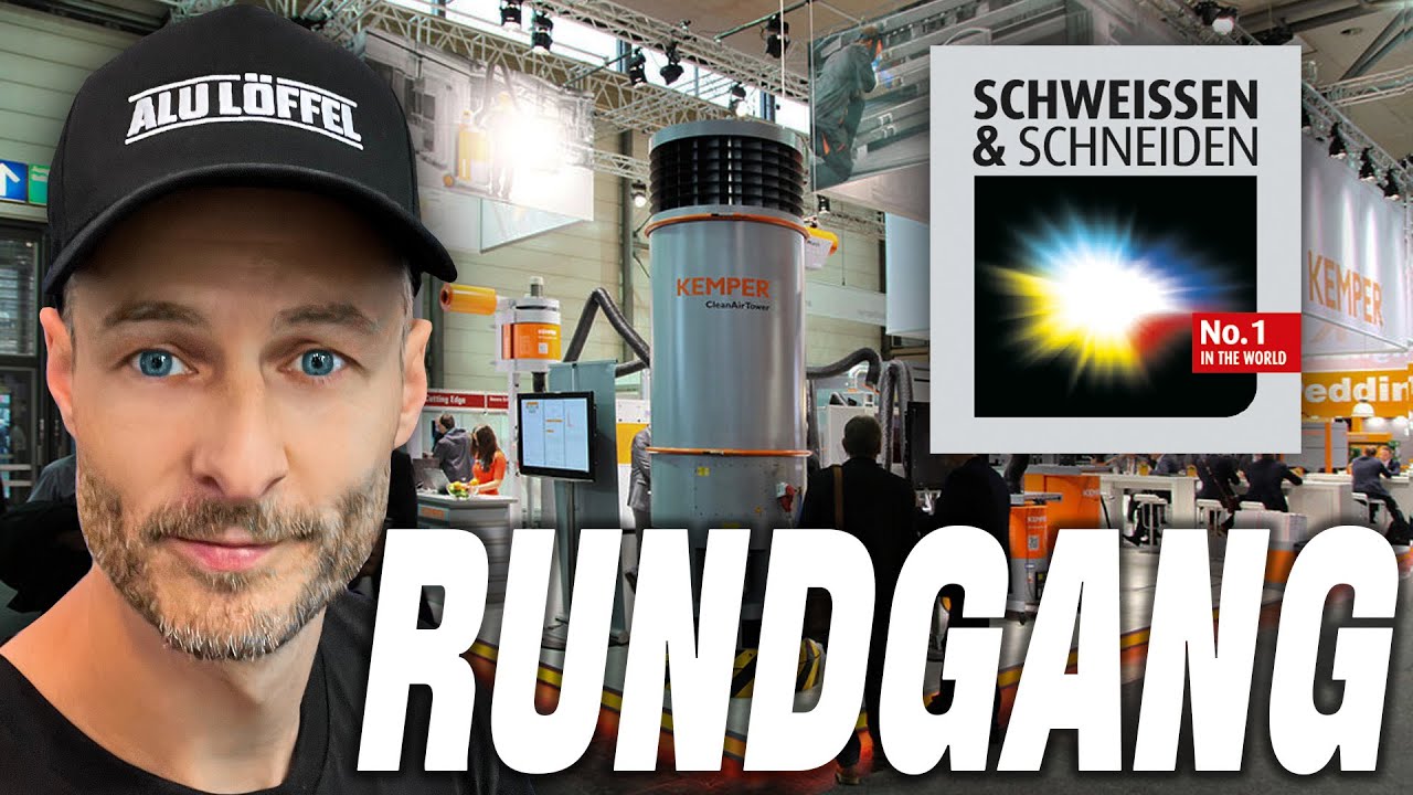 Rundgang Schweißen und Schneiden 2023 Messe Essen 👨‍🏭🛠️