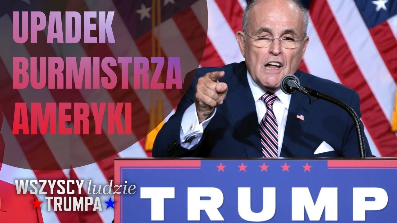 Rudy Giuliani, prawnik Trumpa. Największy przegrany amerykańskiej sceny politycznej?