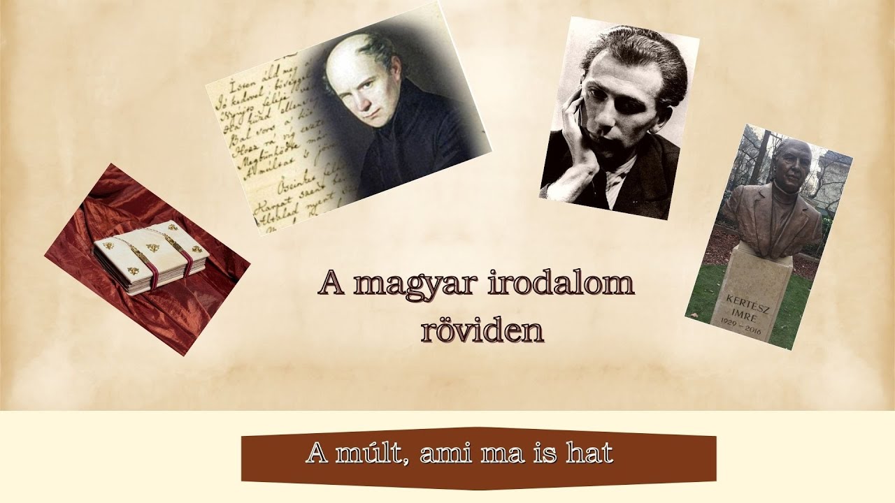 A magyar irodalom r&ouml;vid t&ouml;rt&eacute;nete &ndash; &eacute;vsz&aacute;zadok 7 percben
