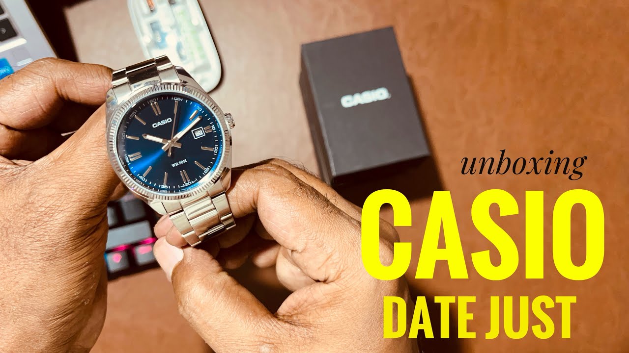 Casio Date-Just Style Watch Unboxing & First Impressions | Is It Worth It?