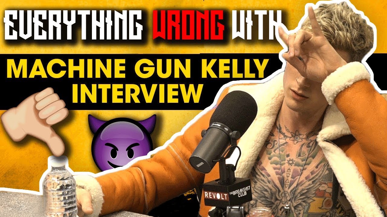 Всё не так с интервью Machine Gun Kelly's Breakfast Club