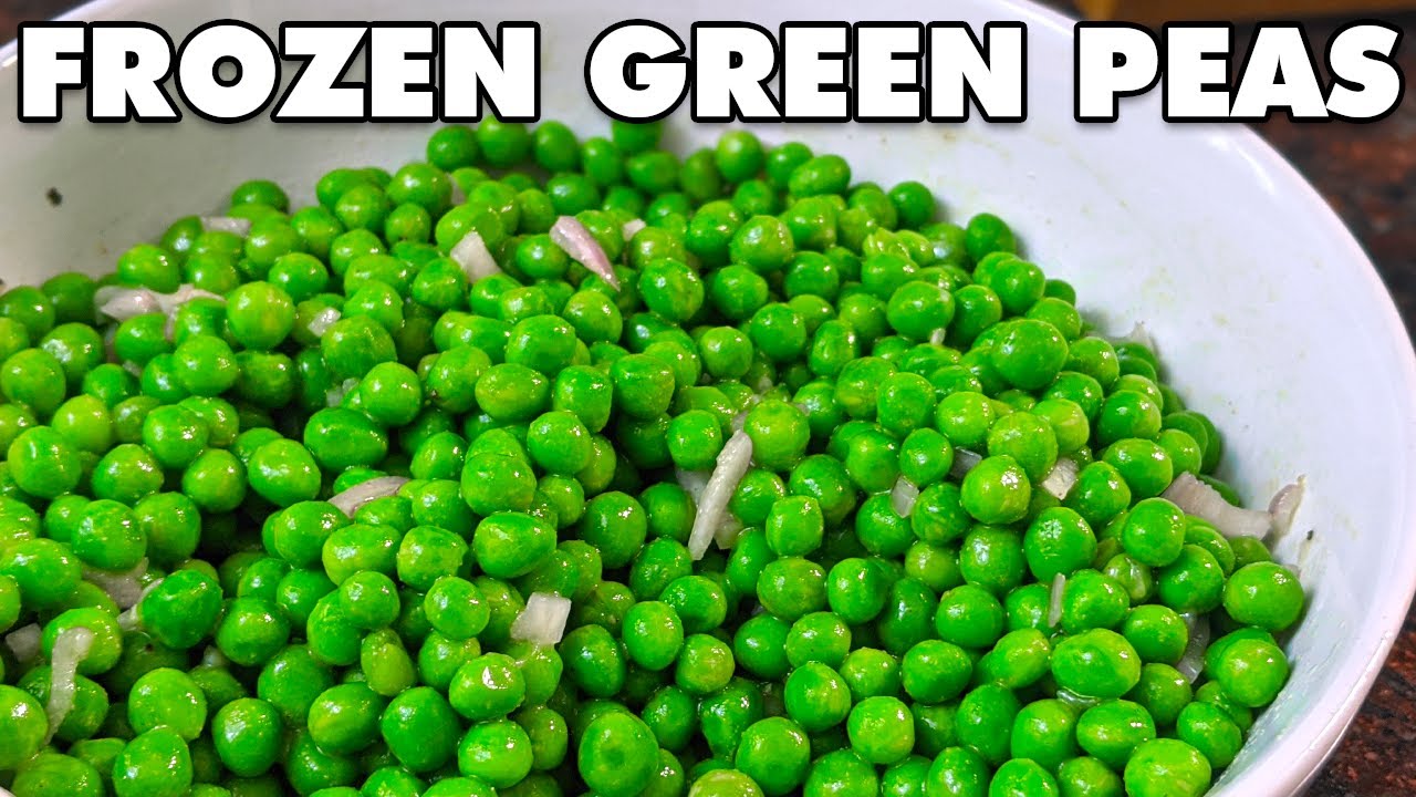 How To Cook FROZEN Green Peas You Will Want To Eat