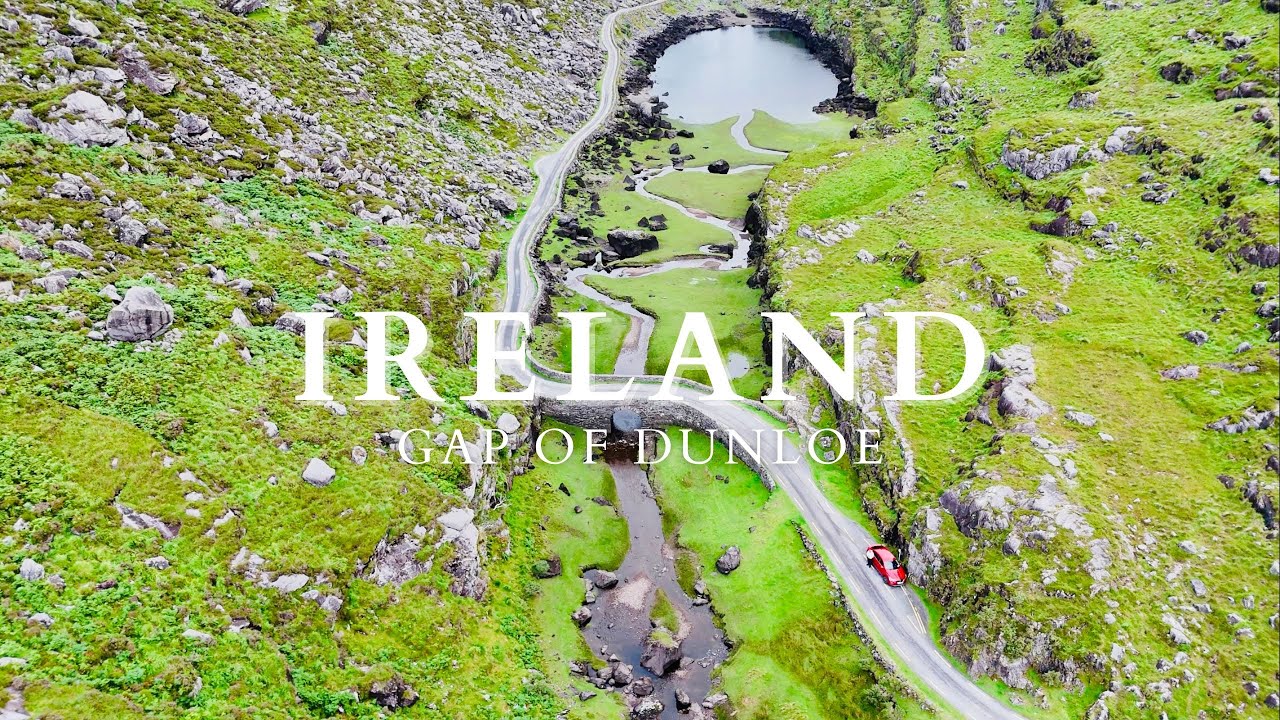 🏞️ The Gap of Dunloe | Drone View | County Kerry | Ireland&rsquo;s Timeless Pass