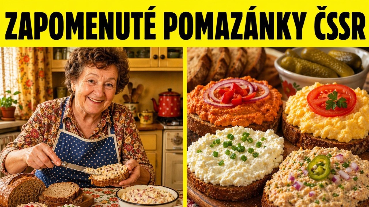 10 zapomenut&yacute;ch pomaz&aacute;nek z ČSSR, kter&eacute; mizely z chleba jako prvn&iacute;