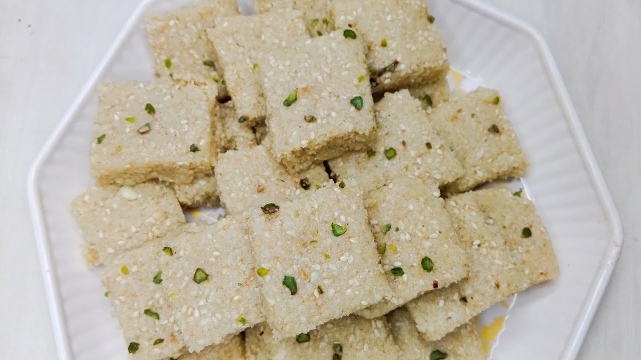 सर्दियों के लिए मावा और तिल की बर्फी | Mawa Til Barfi | Mast Masala Rasoi 