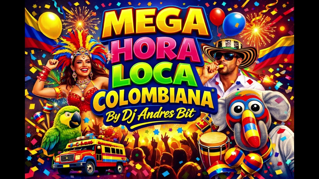 Mega Hora Loca Colombiana  - By Dj AndresBit