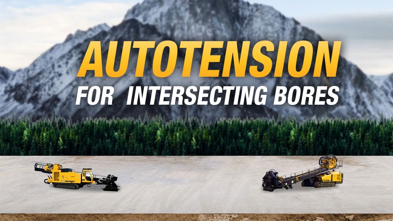 What is AutoTension on Vermeer drills?