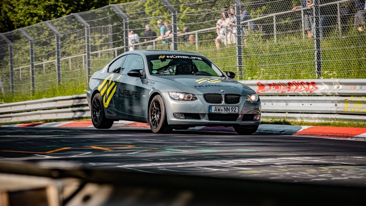 My first ever lap on the Nürburgring, in a BMW E92 330i.