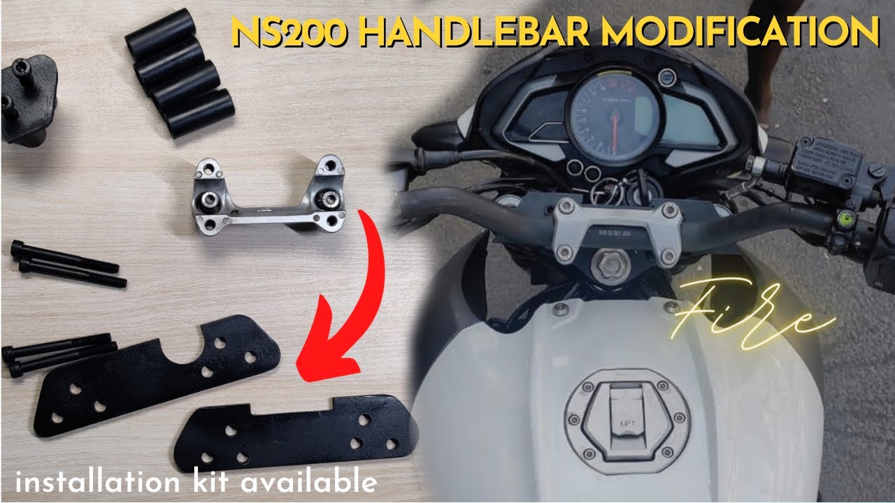 Ns200 handlebar conversion kit | ns200 handle change duke 250