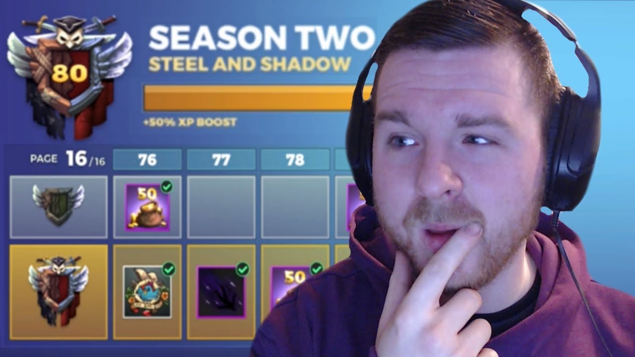 SEASON 2 BATTLE PASS COMPLETION! | Realm Royale #39