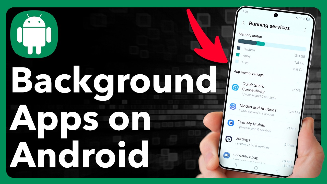 Как увидеть запущенные в фоновом режиме приложения на Android