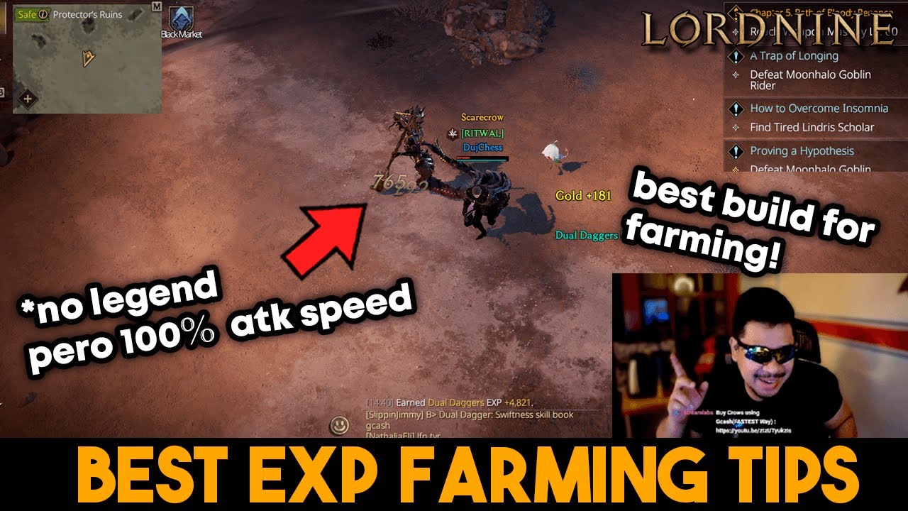 Best Level Farming Tips! Lordnine guide