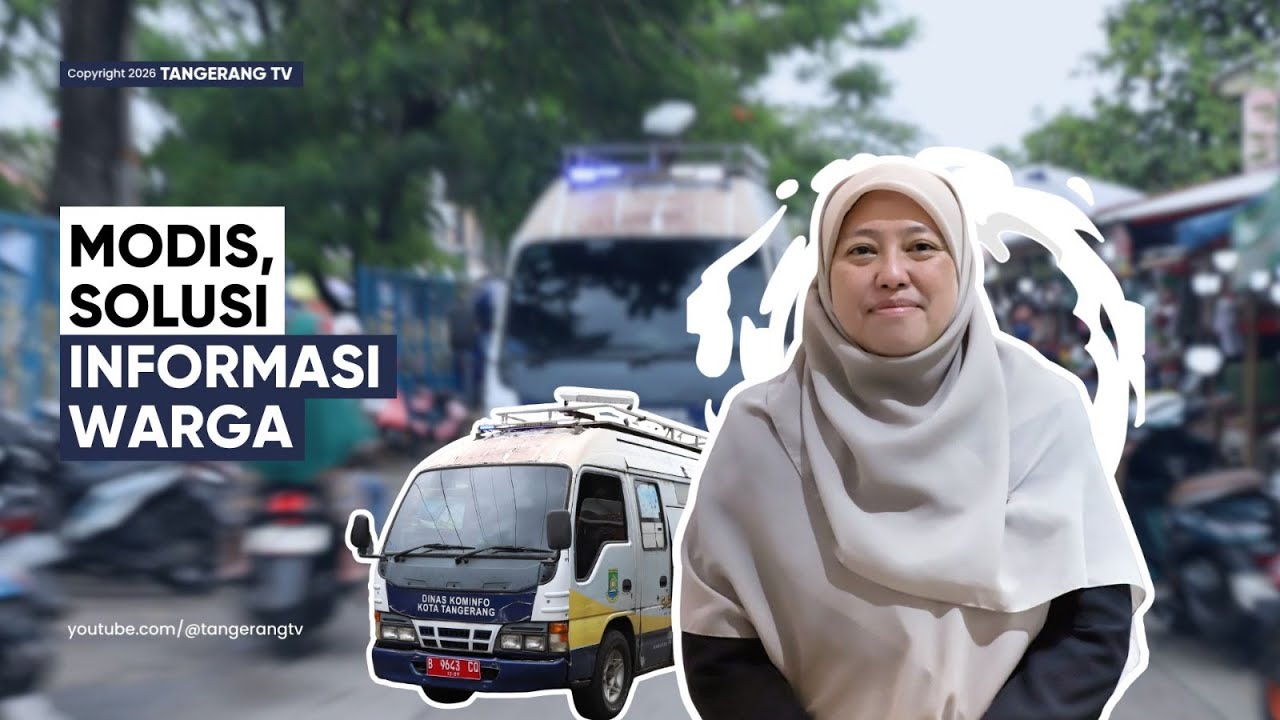 Jangkau Wilayah Padat Penduduk, MODIS Diskominfo Kota Tangerang Solusi Informasi Warga [TangerangTV]