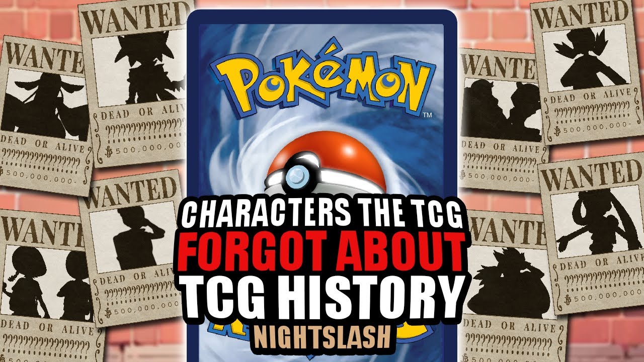 The Forgotten Characters of The Pokemon Trading Card Game