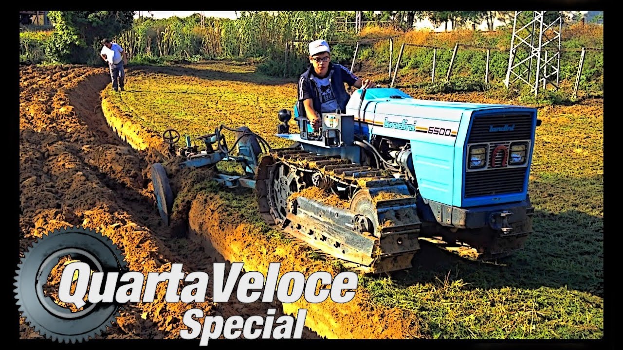 QuartaVeloceSpecial #3-  Aratura con Landini 5500c