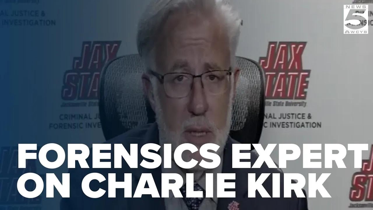 JSU Forensics expert shares insight on Charlie Kirk shooting