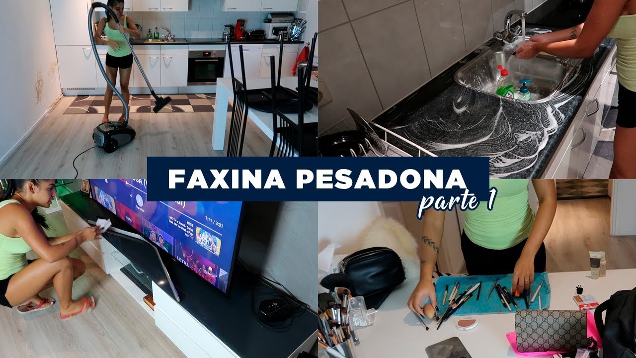 FAXINA PESADONA pt. 1 | Carol Domingos