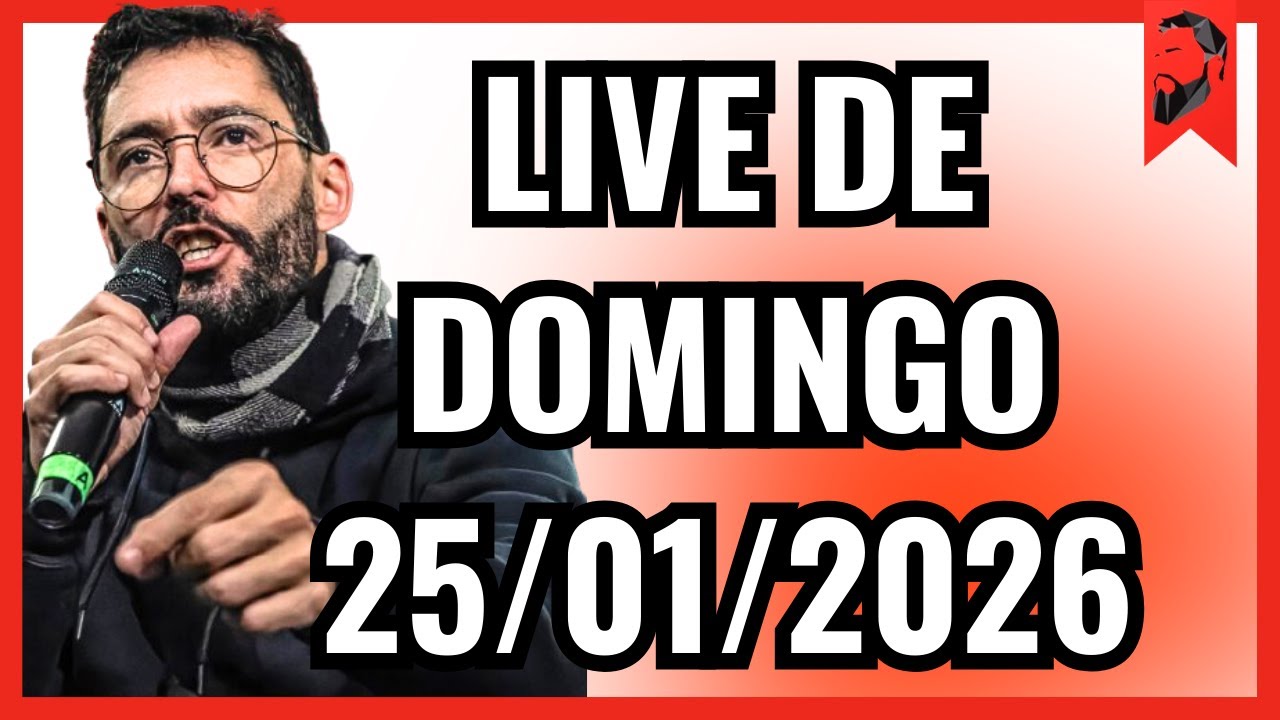 Live de Domingo 25/01/2026