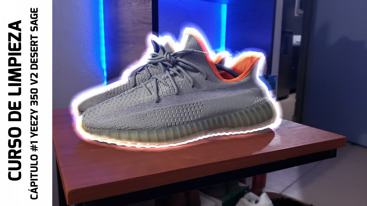 COMO LAVAR YEEZY 350 V2 DESERT SAGE CORRECTAMENTE