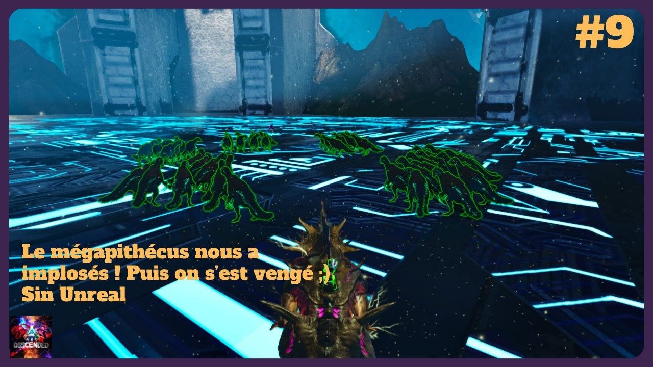 Ark Descended FR S2 - Le Megapithécus a implosé mon armée de Théri ! On les a vengé avec Fifou !