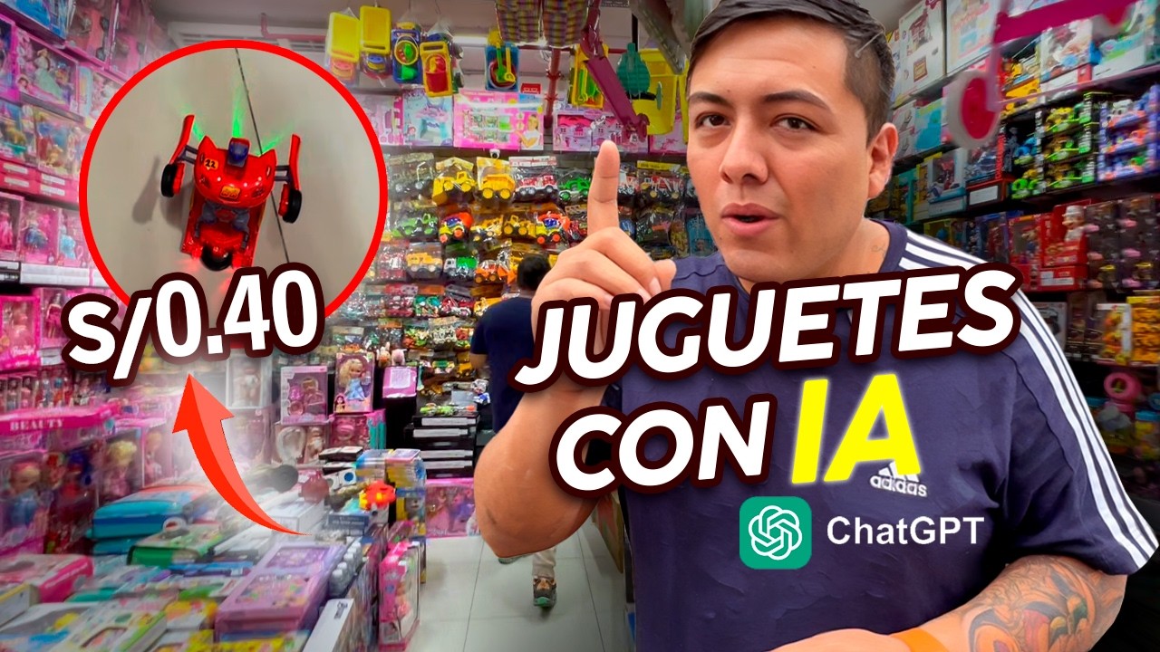 JUGUETES desde s/ 0.40 en el CENTRO DE LIMA | FABRICANTES 🧸🤖