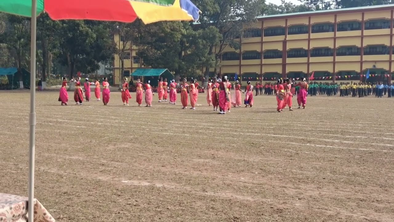 Wellcome and patriotic marge dance