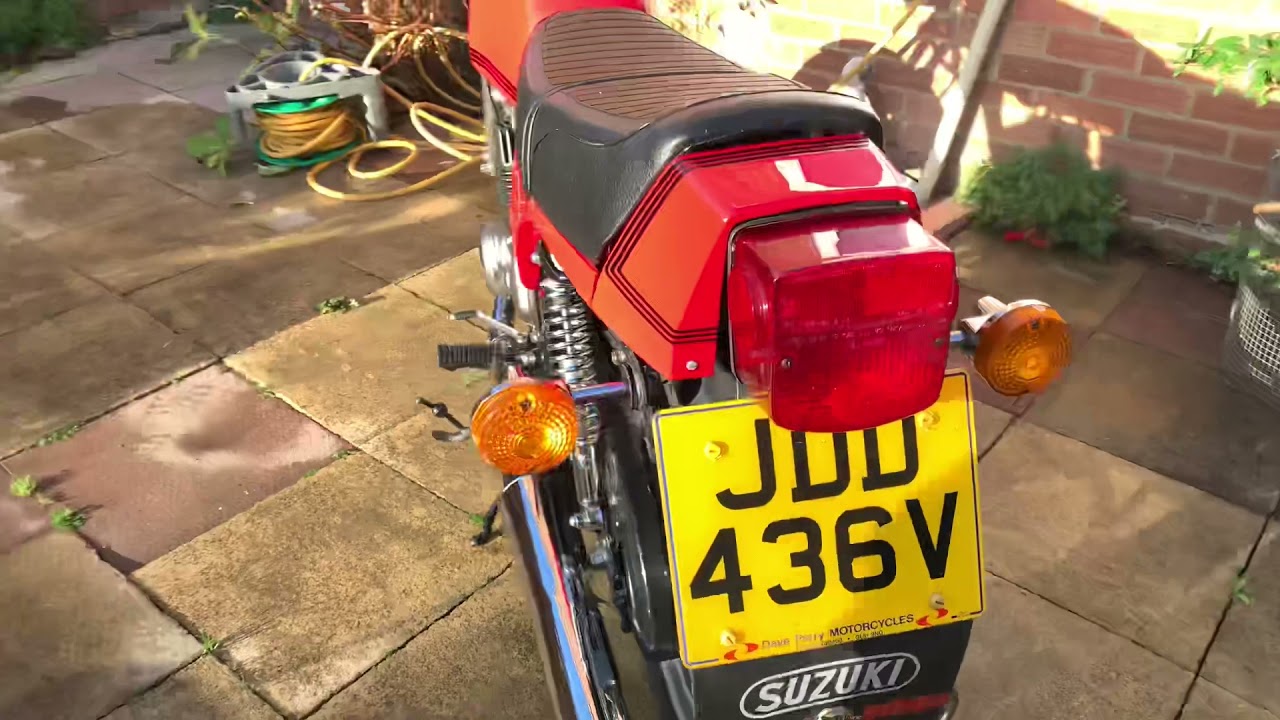 My 1980 Suzuki GT250 X7