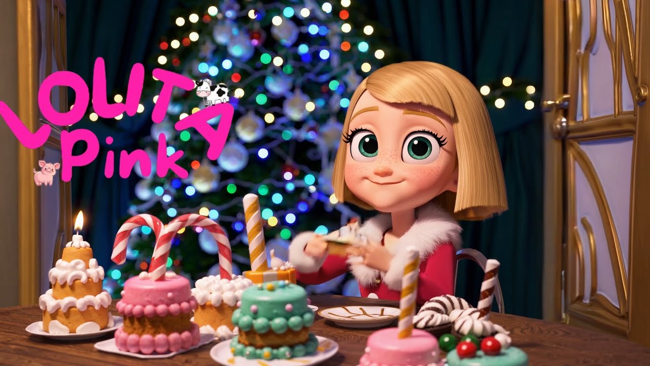 Lolita Pink Christmas Candyland 🍭🎅 | Sweet Christmas Song for Kids | Singy Songy