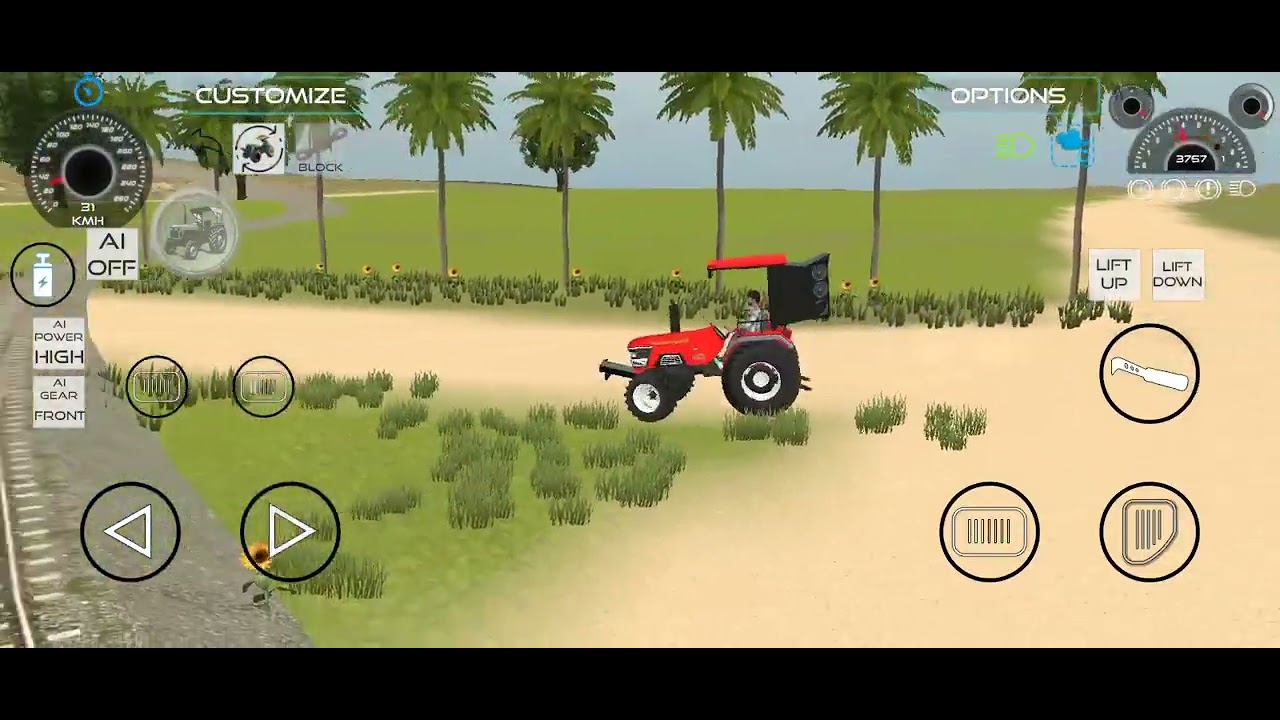 #farming राम राम भाई सभी को यह गाना व्हाट्सएप वीडियो ऑटोमेटिक गाड़ी गाड़ी 🚜चाहिए और नंबर 🚜देना तो 👿🚘