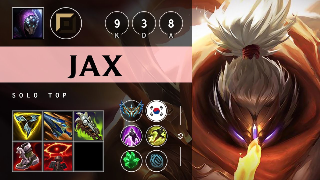 Jax Top vs Dr. Mundo: Rampage - KR Challenger Patch 25.S1.2