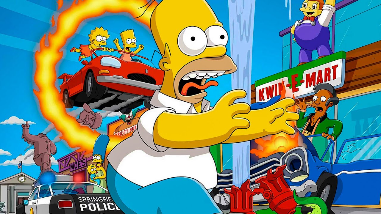 THE SIMPSONS HIT & RUN - Juego Completo en Español Sin comentario PC 4k 60fps