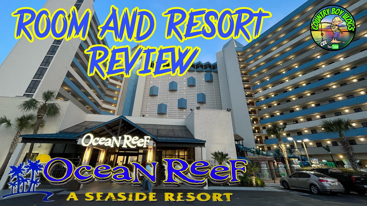 ОБЗОР НОМЕРА И КУРОРТА OCEAN REEF RESORT - МИРТЛ-БИЧ, ЮЖНАЯ КАРОЛИНА - ЭКСКУРСИЯ ПО КУРОРТУ