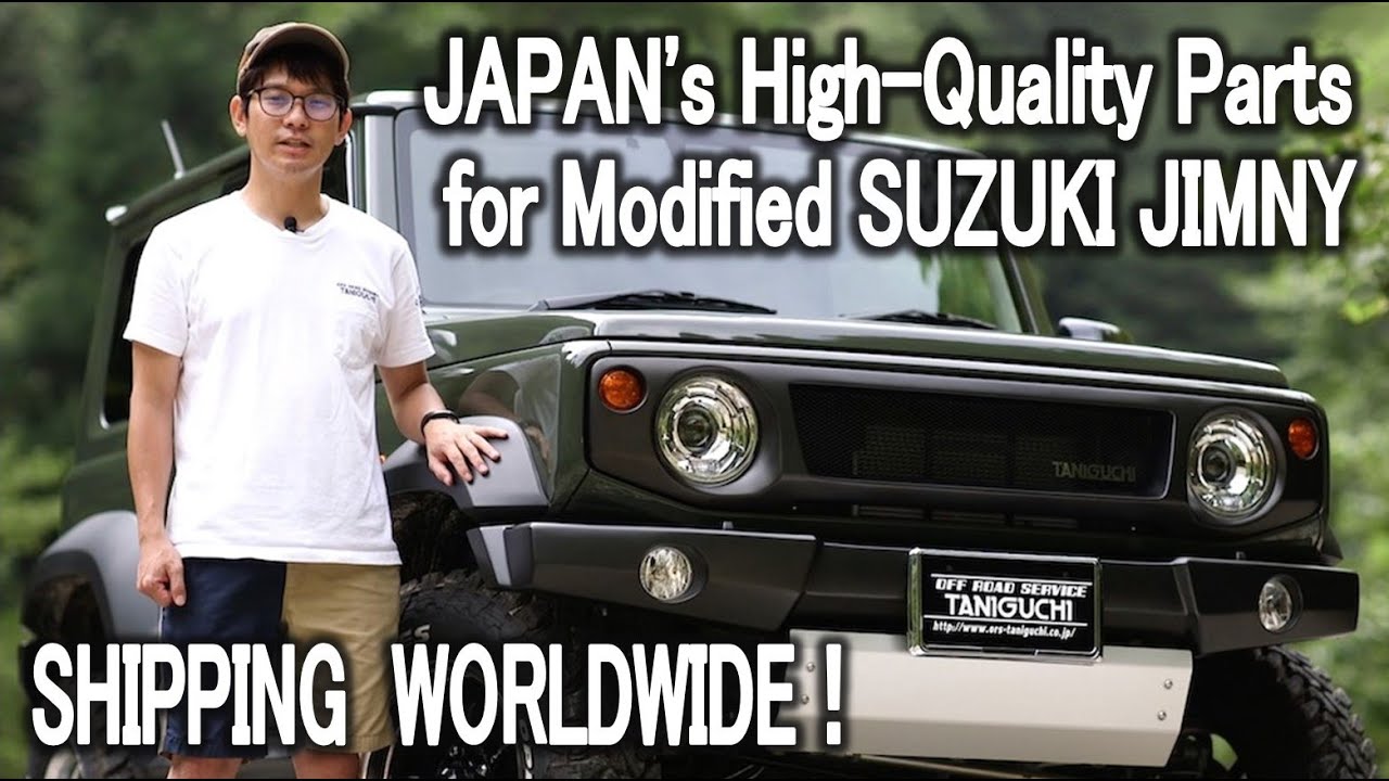 “Off-road Service TANIGUCHI” Jimny JB74 Custom Parts from JAPAN　(exterior)