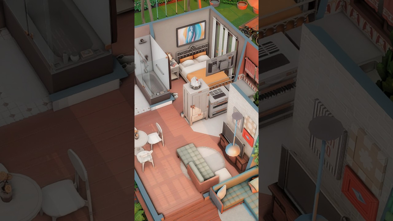 Decorating Lakeside Cottage 🌿&nbsp;#sims4 #sims #thesims4 #sims4house #thesims