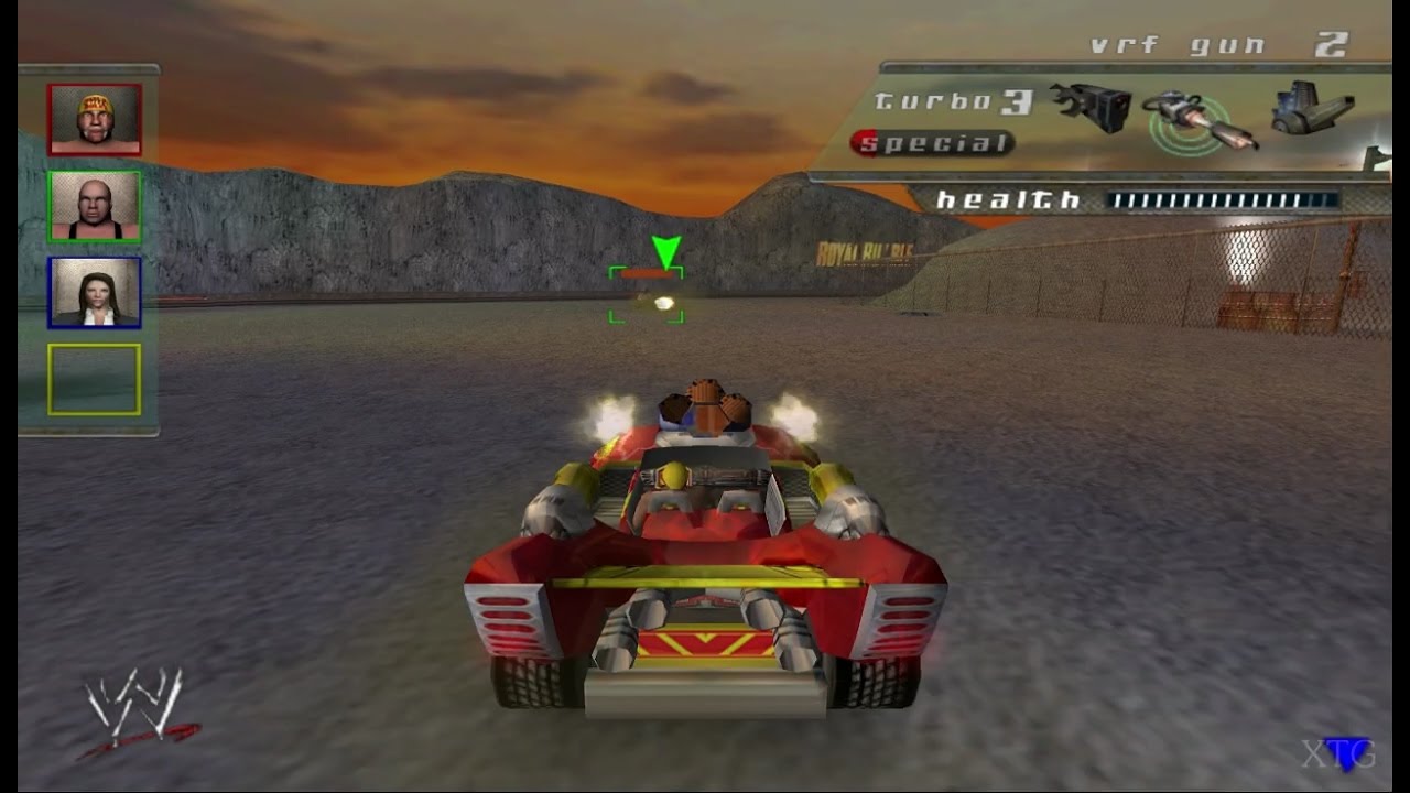 WWE Crush Hour PS2 Геймплей HD (PCSX2)