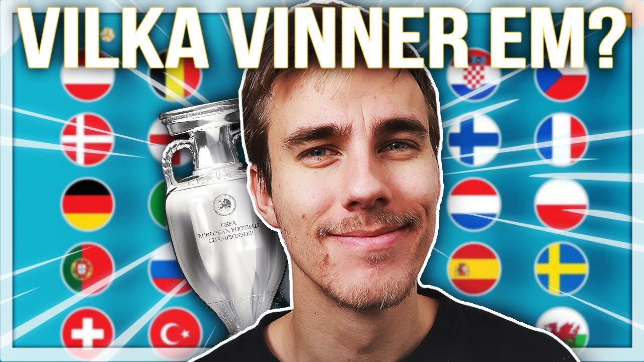 SÅ HÄR SLUTAR EM 2021 | EM 2021 PREDICTION