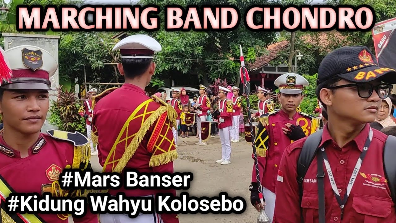 Keren Nih Kidung Wahyu Kolosebo || Marching Band Chondro || Drumband Banser