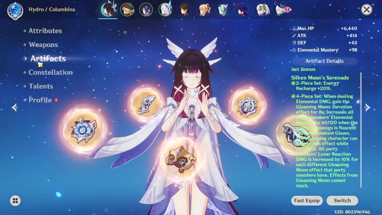 Welcome home, Moon goddess ~