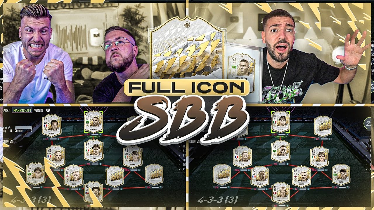 FIFA 22: FULL ICON Squad Builder Battle VS Wakez 😱☠️